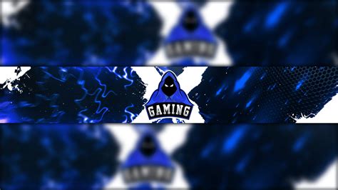 Raven Gaming Clan Mascot Banner | Free PSD - Zonic Design Download