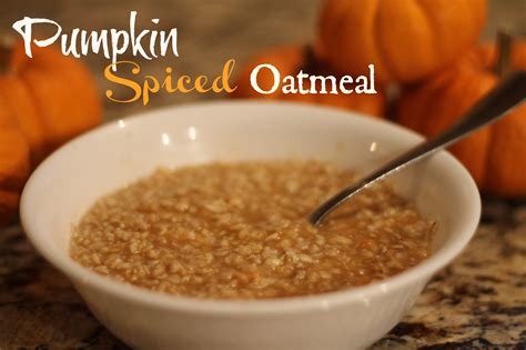 Recipe: Pumpkin Spiced Oatmeal - My Crazy Savings