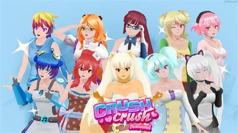 MMD Crush Crush Characters Download by XMikuXx on DeviantArt