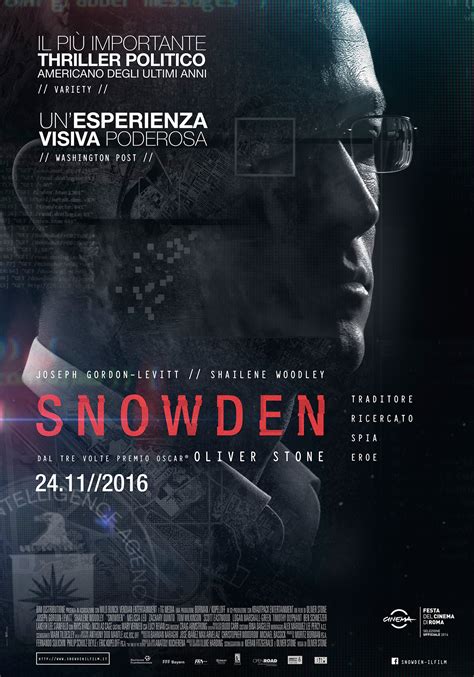 SNOWDEN : \\ a Oliver Stone Film \\ Final Keyart :: Behance