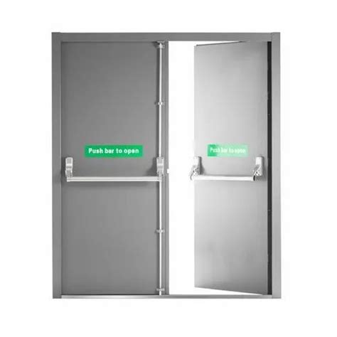 Stainless Steel Panic Bar Emergency Exit Door at Rs 3000/piece in Sas Nagar | ID: 22410720073