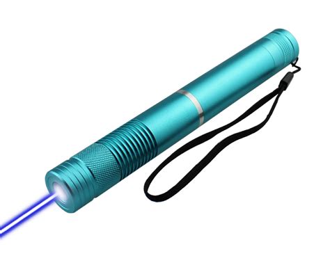 1 watt 445nm Most Powerful Handheld Burning Blue Laser Pointer Blue Beam with 5 caps adjustable ...