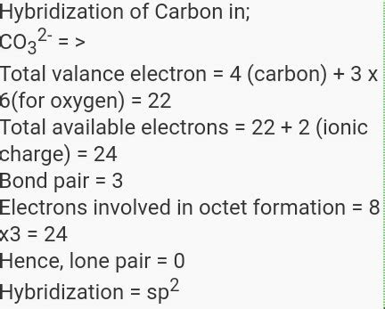 Co3 2 Molecular Geometry