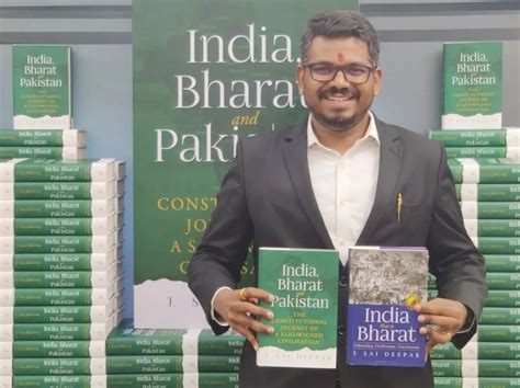 A review of J Sai Deepak's books 'India, That is Bharat', 'India, Bharat and Pakistan'