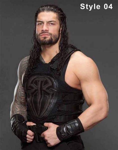 WWE Roman Reigns Black Vest | Hollywood Jackets