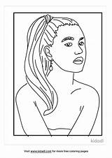 Coloring Perry Katy Pages Print Celebrity Singers Famous Color Actors  sketch template