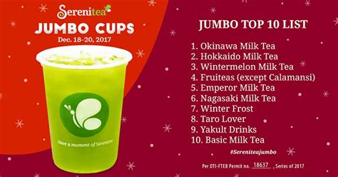 Serenitea One Liter Milk Tea is Back! | Manila On Sale