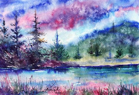 Painting Forever: Watercolor Nature Painting