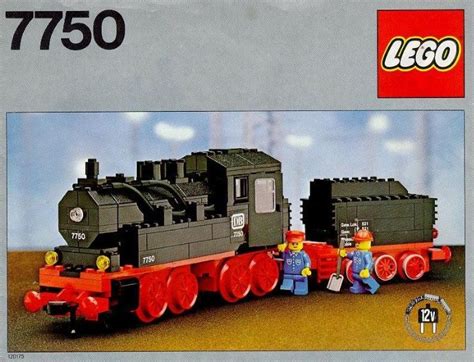 7750: Steam Engine with Tender | Lego, Lego trains, Lego instructions