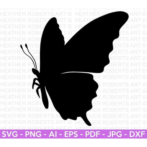 Butterfly SVG, Insect Svg, Butterfly Silhouette, Monarch But - Inspire Uplift