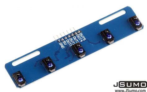 5 Sensor Array Board Line Sensors | JSumo.com