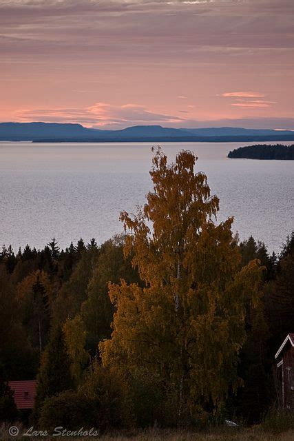 Sunset over lake Siljan Dalarna, Sweden | Sweden travel, Sweden cities ...