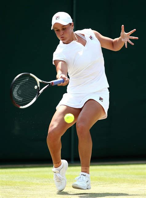 ASHLEIGH BARTY at Wimbledon Tennis Championships in London 07/07/2018 ...