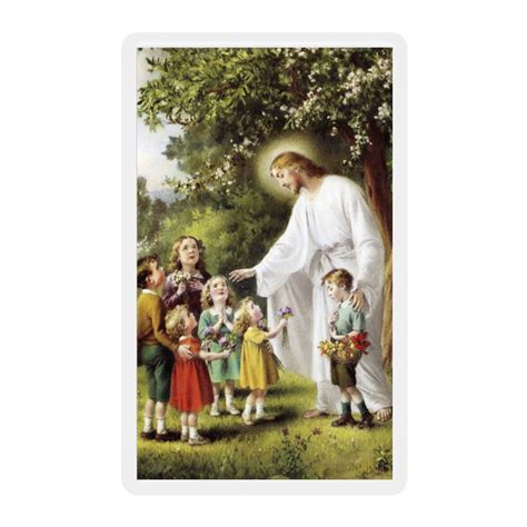 Jesus Blessing Children - TopMemorial