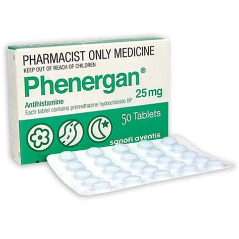 Phenergan Tablets 25mg P50 RD - SSS Australia - SSS Australia Medical ...