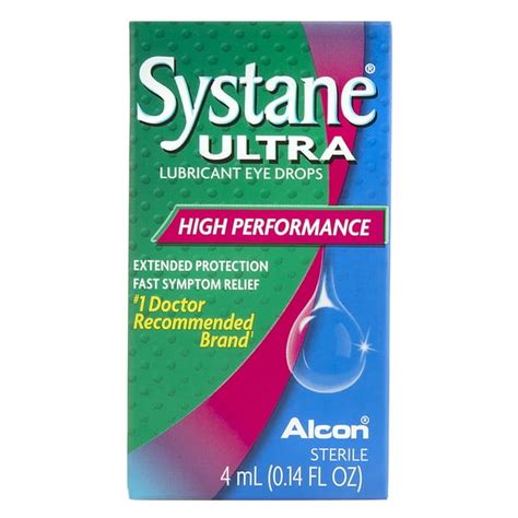 SYSTANE ULTRA Lubricant Eye Drops for Dry Eye Symptoms, 4mL - Walmart ...