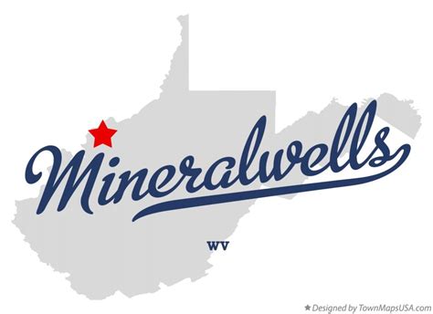 Map of Mineralwells, WV, West Virginia