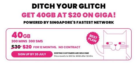 Giga! Promo: Extra 130GB local data for the first 6 months (From 1 Sep)