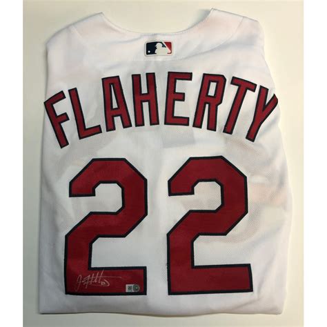 Jack Flaherty Autographed Authentic Cardinals Jersey | MLB Auctions