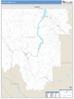 Lincoln County, MT Map Book (Basic Style)