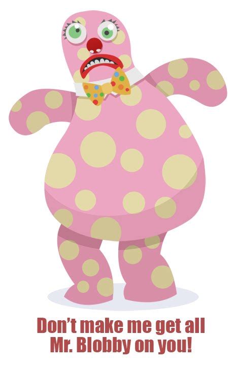 Fibre Runners: Mr Blobby Runs Again!