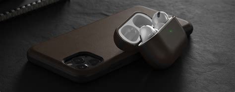 Nomad unveils leather Rugged Cases for AirPods Pro