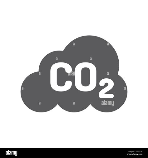 Carbon dioxide black vector icon Stock Vector Image & Art - Alamy