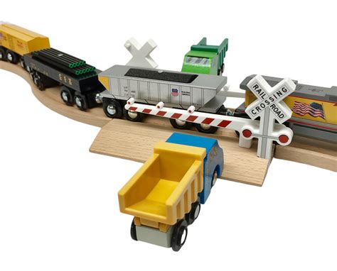 Railroad Crossing Wooden Track | Choo Choo Track & Toy Co.