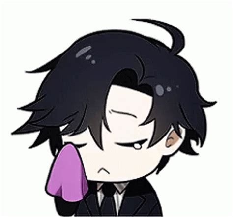 Mystic Messenger Chibi Crying GIF | GIFDB.com