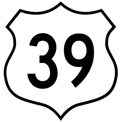 Highway 39 Sign Magnet