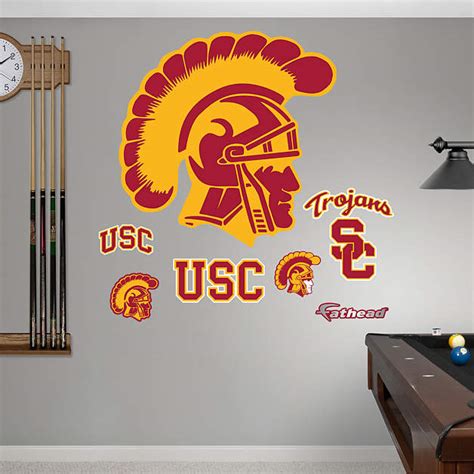 USC Trojans Alternate Logo Wall Decal | Shop Fathead® for USC Trojans Decor