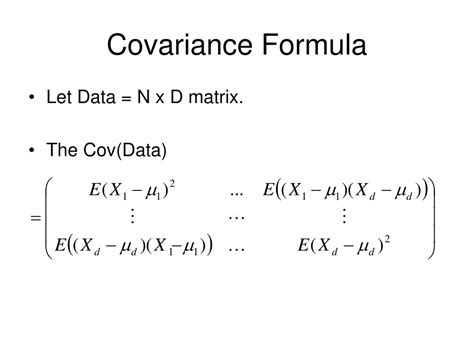 PPT - Covariance Matrix Applications PowerPoint Presentation, free ...