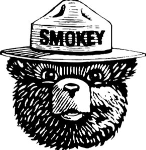 Smokey the Bear Logo Download png