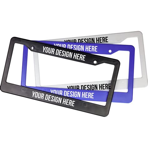 Advertising Auto License Plate Frames