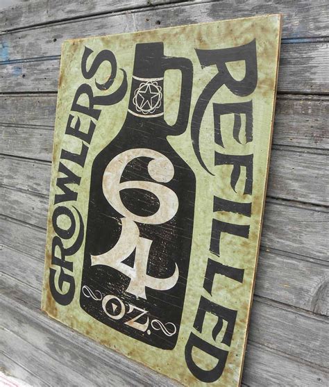 Beer Growler Filling Station Print. Fresh Craft Beer to Go. | Etsy