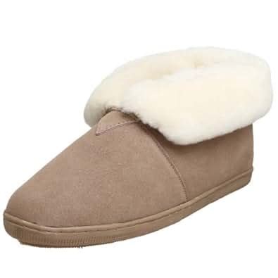 Amazon.com: BEARPAW Men's 402 Traditional Slip-on, Sand/Natural, 11 M ...