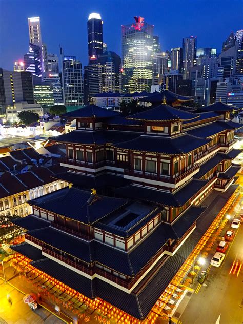 Free photo: Buddha Tooth Relic Temple - Architecture, Buddha, Building ...