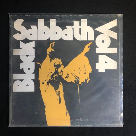 BLACK SABBATH "VOLUME 4" LP (ORIGINAL ISSUE)