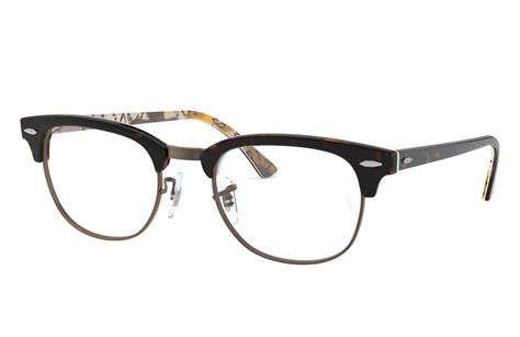 Clubmaster Optics Eyeglasses with Tortoise Frame - RB5154 | Ray-Ban®