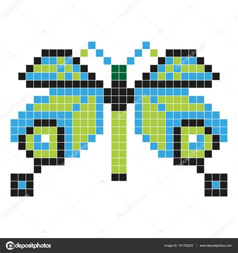 Butterfly Pixel Art