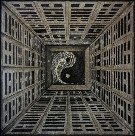 I Ching Hexagrams Yang or Yin. 48" x 48" | I ching, Ancient writing, Yin