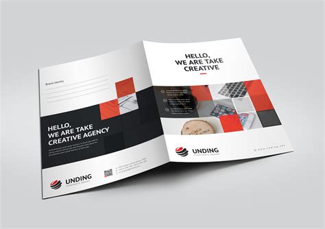 Asclepius Modern Corporate Presentation Folder Template - Graphic Mega ...