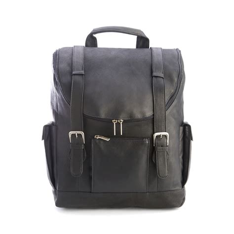 Backpack + 15" Laptop Sleeve // Black - Royce Leather - Touch of Modern