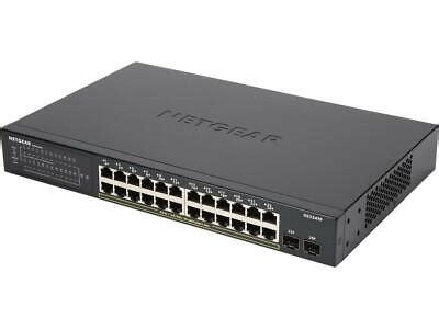 NETGEAR 26-Port PoE Gigabit Ethernet Smart Switch with PoE+ (190W ...