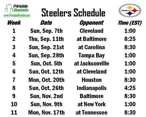 Steelers Game Results 2024 Schedule - Candis Brandise