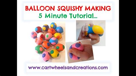 BALLOON SQUISHY MAKING - 5 Minute Tutorial - YouTube