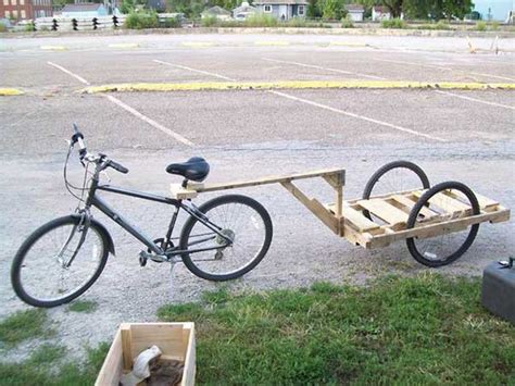 DIY Inexpensive Bike Trailer - The Prepared Page