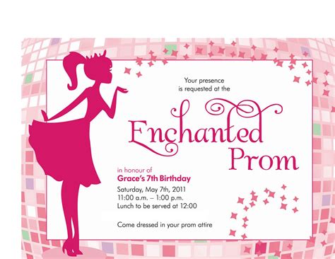 Prom Night Invitations - Invitation Design Blog