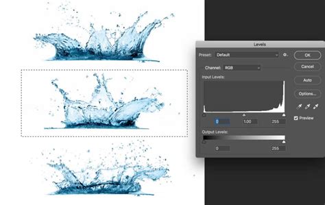 How to make water splashes in Photoshop tutorial - PhotoshopCAFE