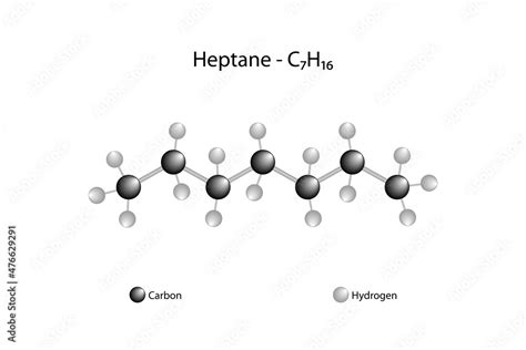 Structural Formula For Heptane